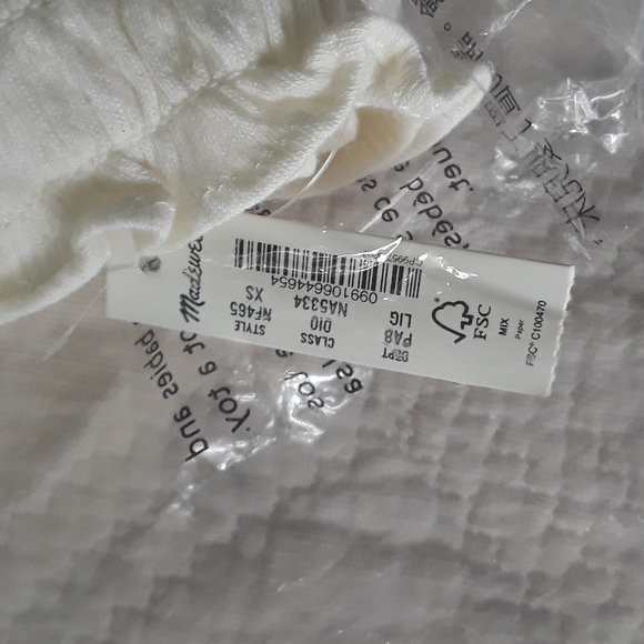 Madewell Knit Lightspun Ruched-strap Top - Picture 5 of 5